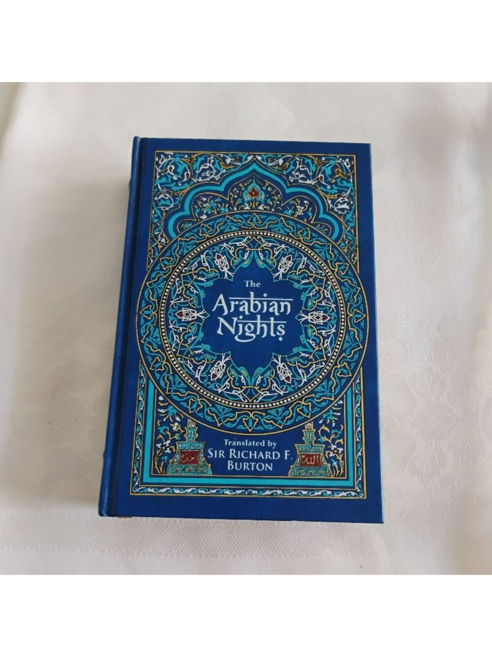 The Arabian Nights Hardcover, Sir Richard F. Burton Barnes & Noble 2009 Leather